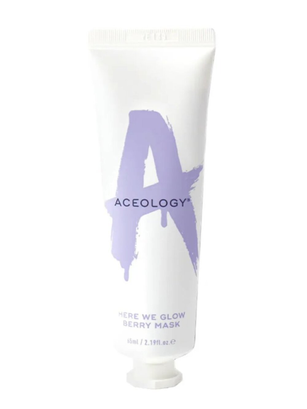 NWT Aceology Here We Glow Berry Mask 65ml 2.19 oz Full Size